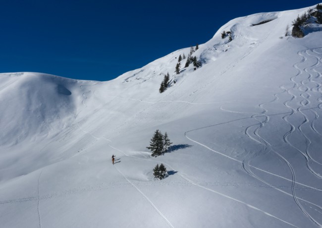 Skitour Panorama in der Salzburger Sportwelt © Wagrain-KleinarlTourismus_Christian-Schartner