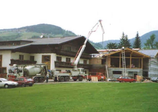 Umbauarbeiten am Markushof in Wagrain-Kleinarl