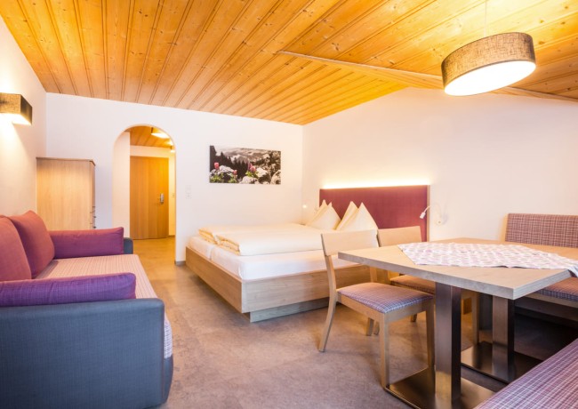 Schlafzimmer im Appartement Typ A