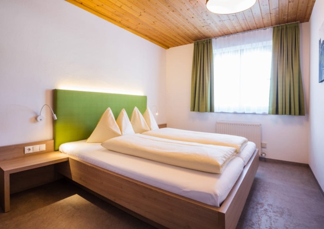 Schlafzimmer im Appartement Typ B