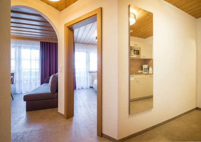 Flur im Appartement C im Markushof