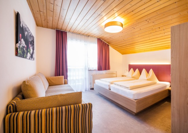 Schlafzimmer im Appartement Typ D