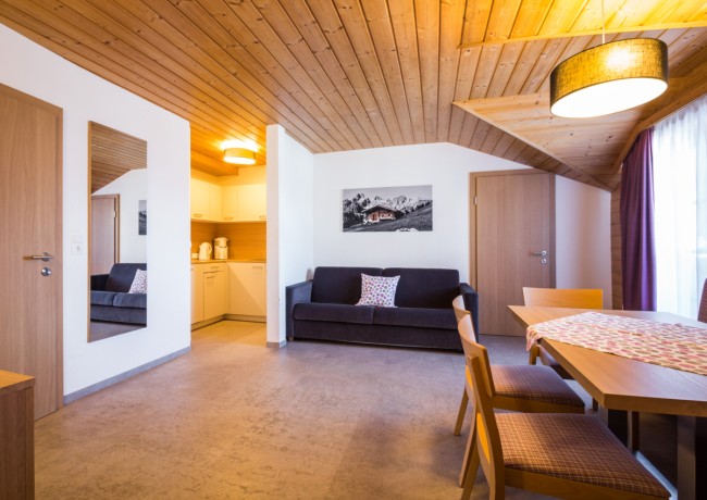 Schlafzimmer im Appartement Typ E