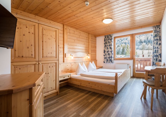 Schlafbereich im Appartement Typ F