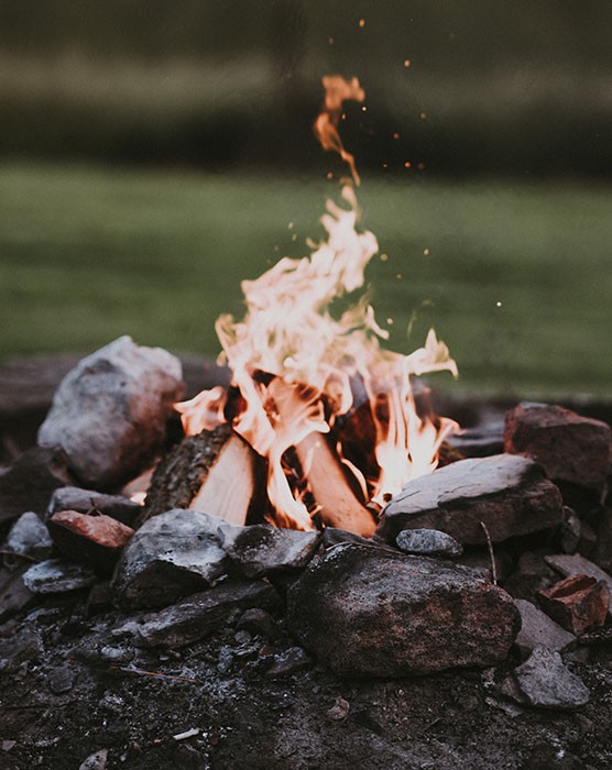 Lagerfeuer am Markushof in Wagrain-Kleinarl 